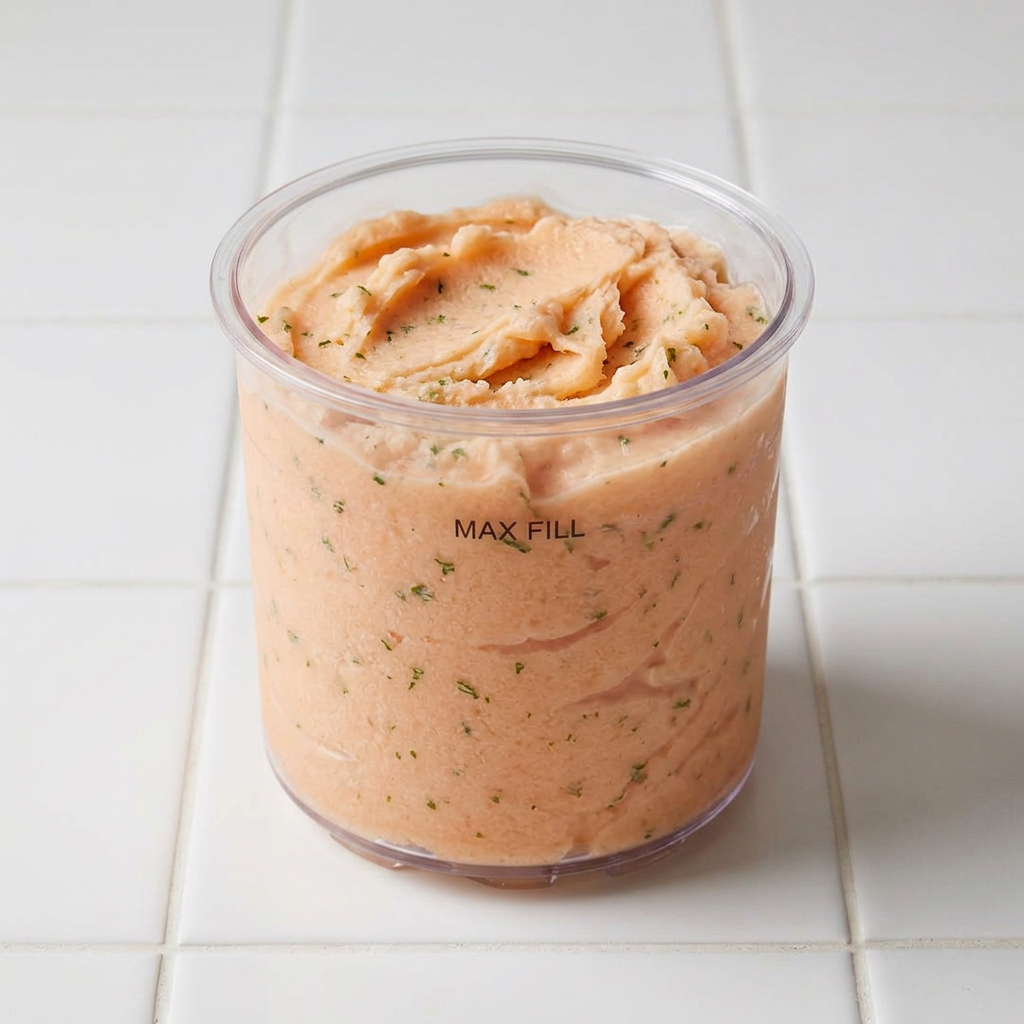La pint con Sorbetto Melone alla Menta "Light" appena mantecato